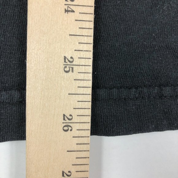 Y2K Metal Mulisha Shirt Mens Small Black & White Big Print Helmet Spell Out Logo - Picture 12 of 13